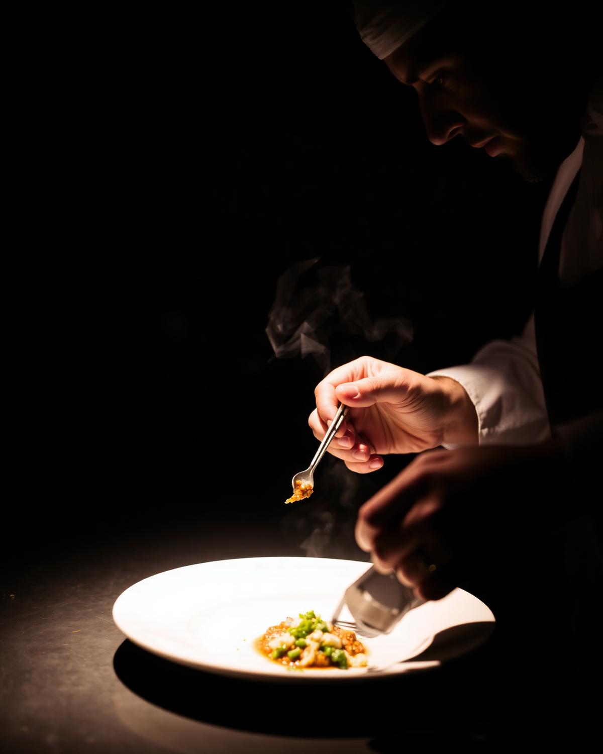 Chef plating